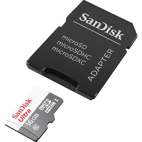 Cartão de Memória SanDisk 16GB Micro SD Adaptador Classe 10