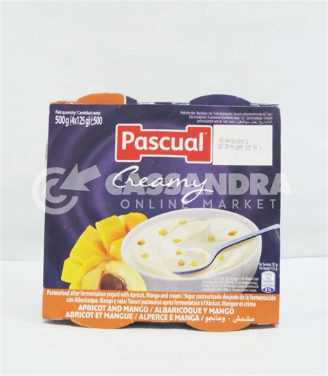 PASCUAL CREAMY 4*125 G - Cassandra Online Market