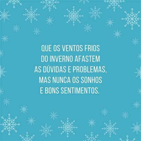 Mensagem Sobre O Friozinho