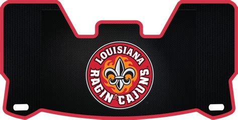 Ragin Cajuns Helmet Visors Full Size – KABRA - When You Just Want Better...