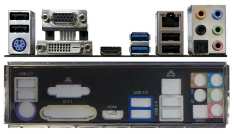 Asrock Z68 Pro3 I/O-Shield - Dealstunter.nl