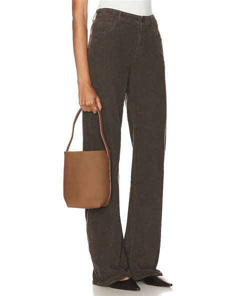 The Row Small North South Park Tote Bag In Taupe Pld Fwrd