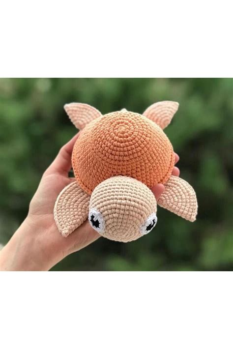 Zey S Amigurumi Amigurumi Organik Oyuncak Kaplumba A Fiyat