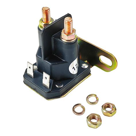 Amazon 12V Starter Solenoid Relay With 4 Terminal Fit For Cub