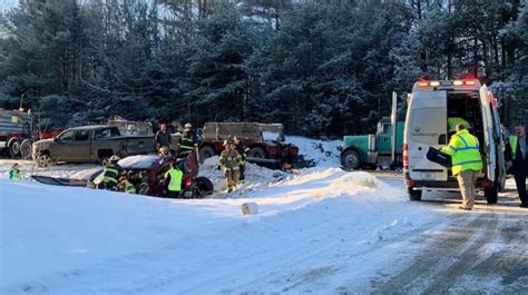 30 Cars Involved In Pile Up Crash On Maine Interstate One Person