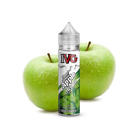 Ivg Longfill Sour Green Apple 10 Ml 12 90