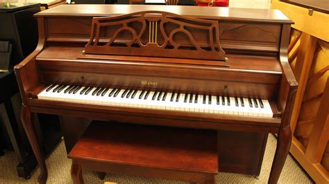 Weber 43 Console Piano B Natural Pianos