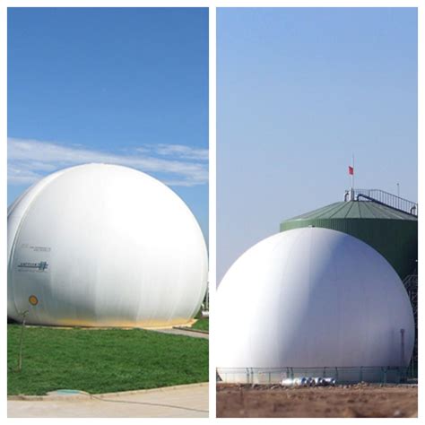 Chicken Farm Double Membrane Biogas Storage Tank Biogas Plant Biogas