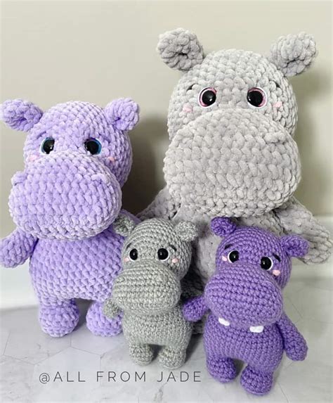 21 Cute Crochet Hippo Patterns To Make Amigurumi Tips A More Crafty