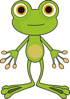 Download Cartoon Frog Standing | Wallpapers.com