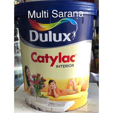 Jual DULUX CATYLAC INTERIOR PUTIH 1501 KEMASAN 5 KG Shopee Indonesia