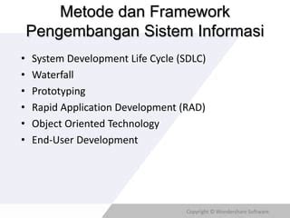 Materi Kuliah Sistem Informasi Pengembangan Sistem Informasi Pptx