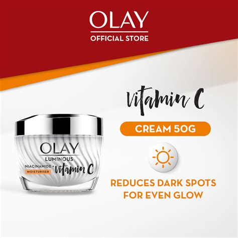 Olay Niacinamide Vitamin C Brightening Cream Luminous 50g Shopee