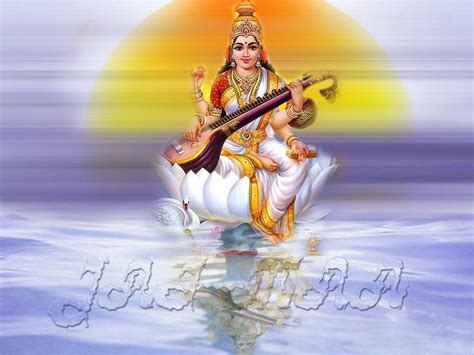 saraswati hd wallpaper