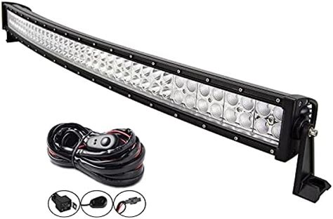 Amazon Fr Auxtings Barre Lumineuse Led Incurv E De Cm Avec