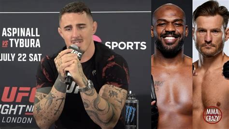 Tom Aspinall Predicts Jon Jones Vs Stipe Miocic For UFC 295 YouTube