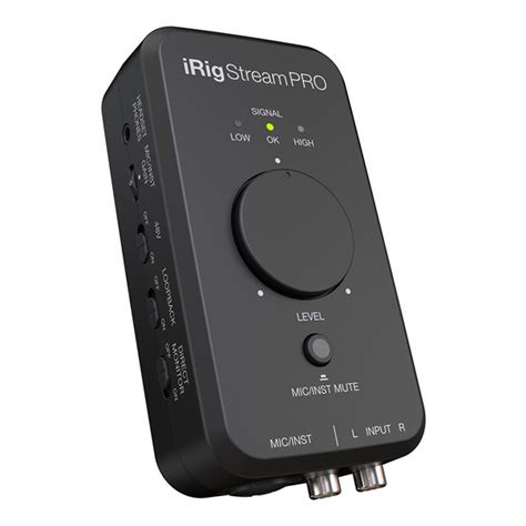 ストリーミング生配信に最適IK MultimediaのiRig Stream Proをご紹介いたします