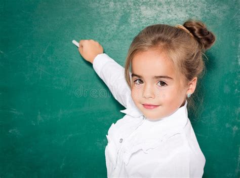 Funny little girl stock photo. Image of girl, learn, elementary - 27160086