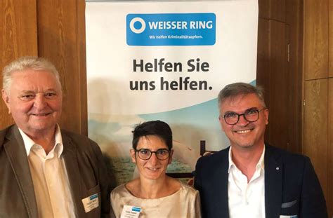 Abschied Von Helmut Will Stabswechsel Beim Weissen Ring Hassberge