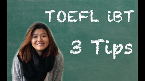 Tips To Prepare For The Toefl Ibt Youtube