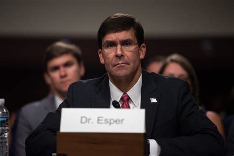 Mark Esper sworn in as US defense secretary