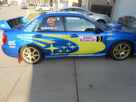 2004 Subaru Impreza WRX Sti Petter Solberg Rallye Rally Edition