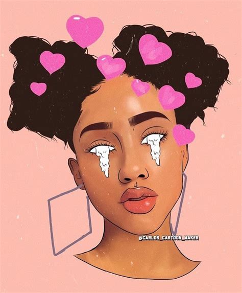 Dope Cartoon Art Black Girl Cartoon Girls Cartoon Art Dope Cartoons