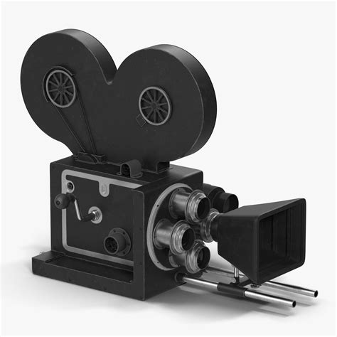 Винтажная видеокамера 3D Модель $39 - .3ds .obj .fbx .ma .max .c4d - Free3D