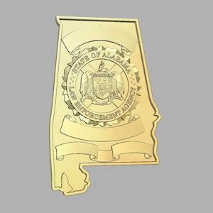 Alabama State Trooper Badge STL Format 3d CNC Digital File Download Not ...