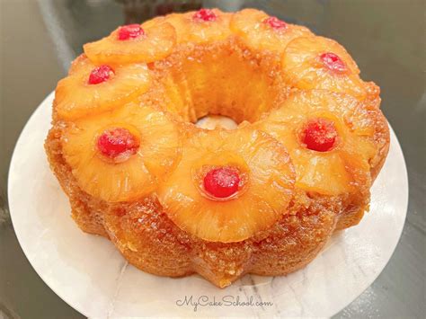 Easy Pineapple Upside Down Bundt Cake My Cake School