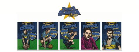 Hechos De Gloria Boca Juniors Figuritas On Behance