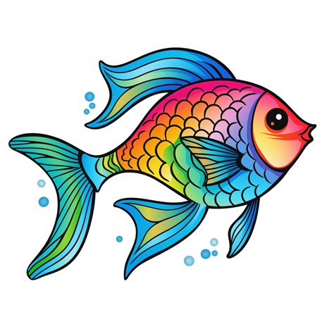 Free Printable Rainbow Fish Coloring Pages Coloring Pages Mimi Panda