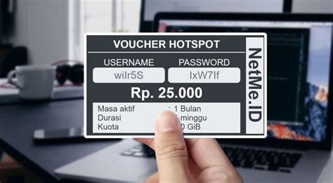 Simple Template Voucher Hotspot MikroTik User Manager Netme Id