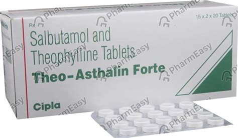 Buy Theo Asthalin Forte Strip Of 15 Tablets Online At Flat 15 Off