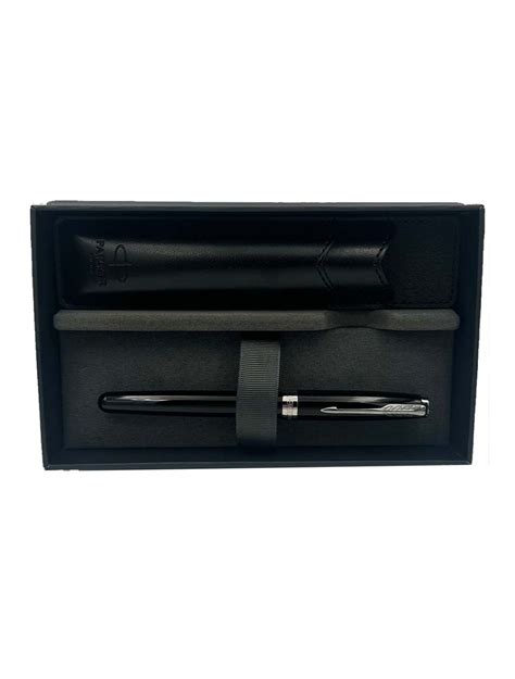 Parker Sonnet Black Lacquer Ct Fountain Pen Giftset Luxe Pen Of Vulpen