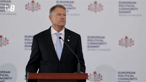 TV8 md Iohannis de Ziua Limbii Române Un tezaur care ne unește și