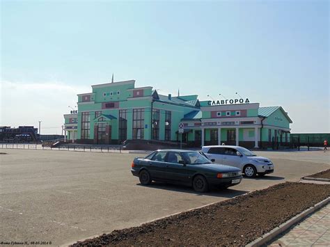 Славгород, вид из города