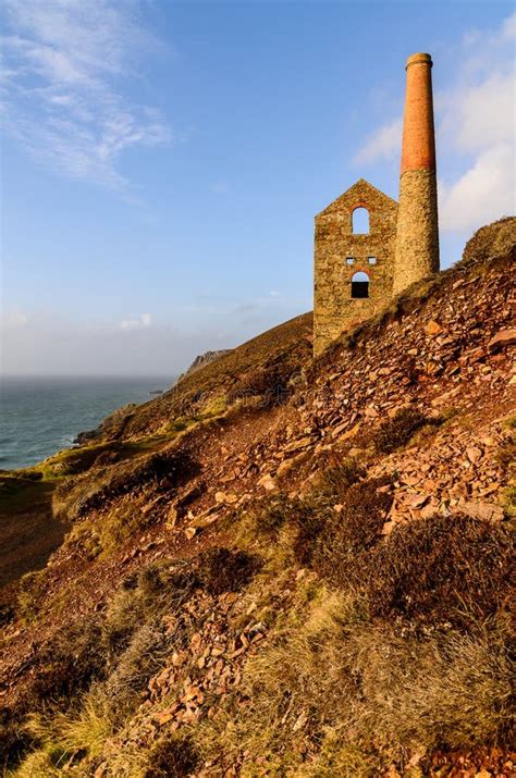 Towanroath Abandoned Tin Mine Stock Image Image Of Atlantic Kernow