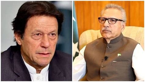 Imran Khan Disappointed With President Arif Alvi Aleema