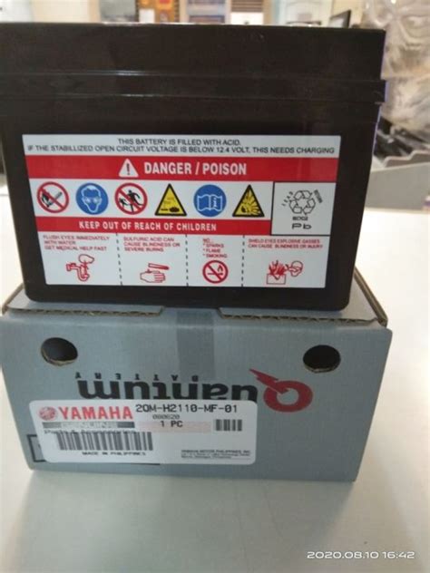 Original Yamaha Quantum Battery For Mio Sporty Soulty Mio I 125 Mio Soul I 125 Vega