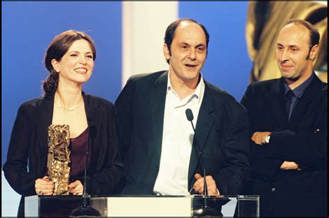 Photo Cédric Klapisch Agnès Jaoui et Jean Pierre Bacri César du