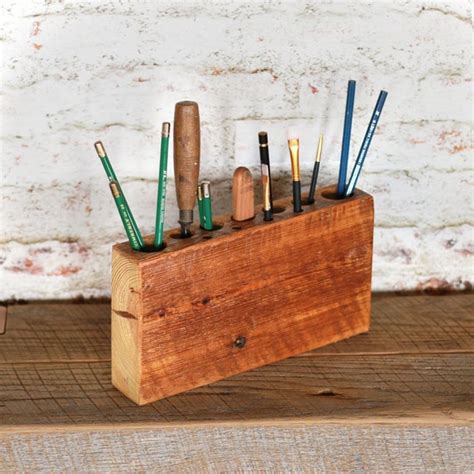 Pencil Holder Paintbrush Holder Tool Organizer Student Etsy