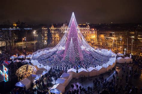 Vilniaus Kalėdų eglė pripažinta pačia gražiausia Europoje