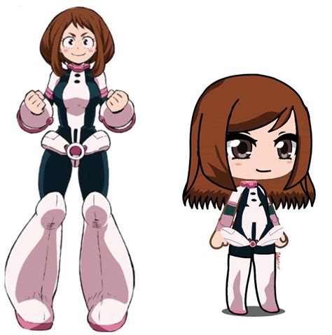 Ochako Uraraka From My Hero Academia Gacha Youtube Amino