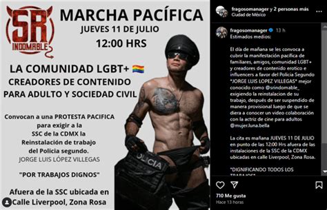 Convocan marcha pacífica en apoyo al policía suspendido tras video de