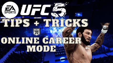 EA Sports UFC 5 Online Career Mode Tips Tricks To Get To Division 20