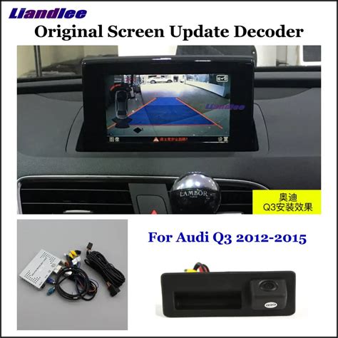 Liandlee For Audi Q3 8U 2011 2018 Original Screen Update System Car