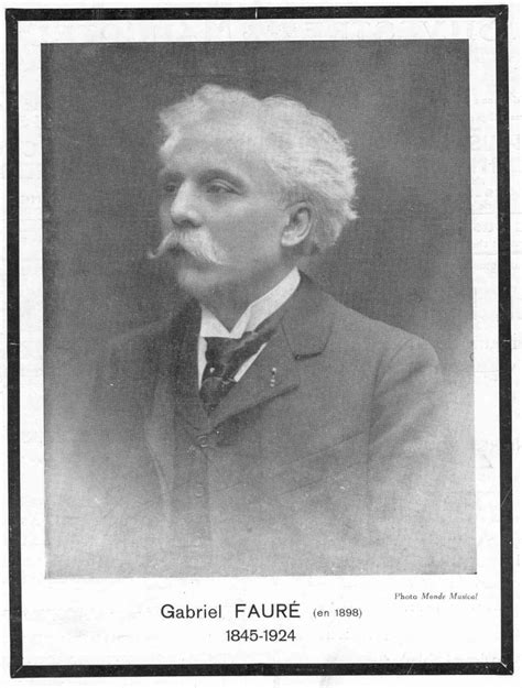gabriel faure composer short biography