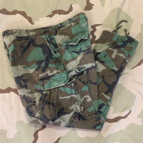 Usgi Woodland Camo Bdu Combat Pants As Is Army Navy Warehouse