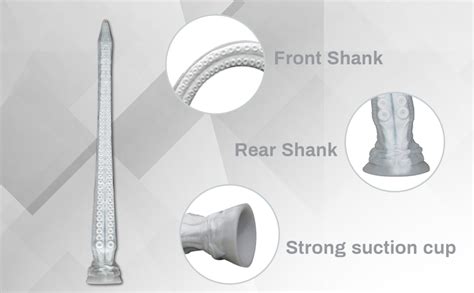 Amazon NothosaurAbyss IITentacle Dildo Depth Probe Training Anal Butt Plug Soft Platinum